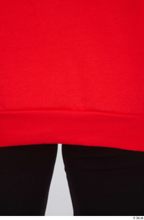 Selin dressed red hoodie sports upper body 0010.jpg